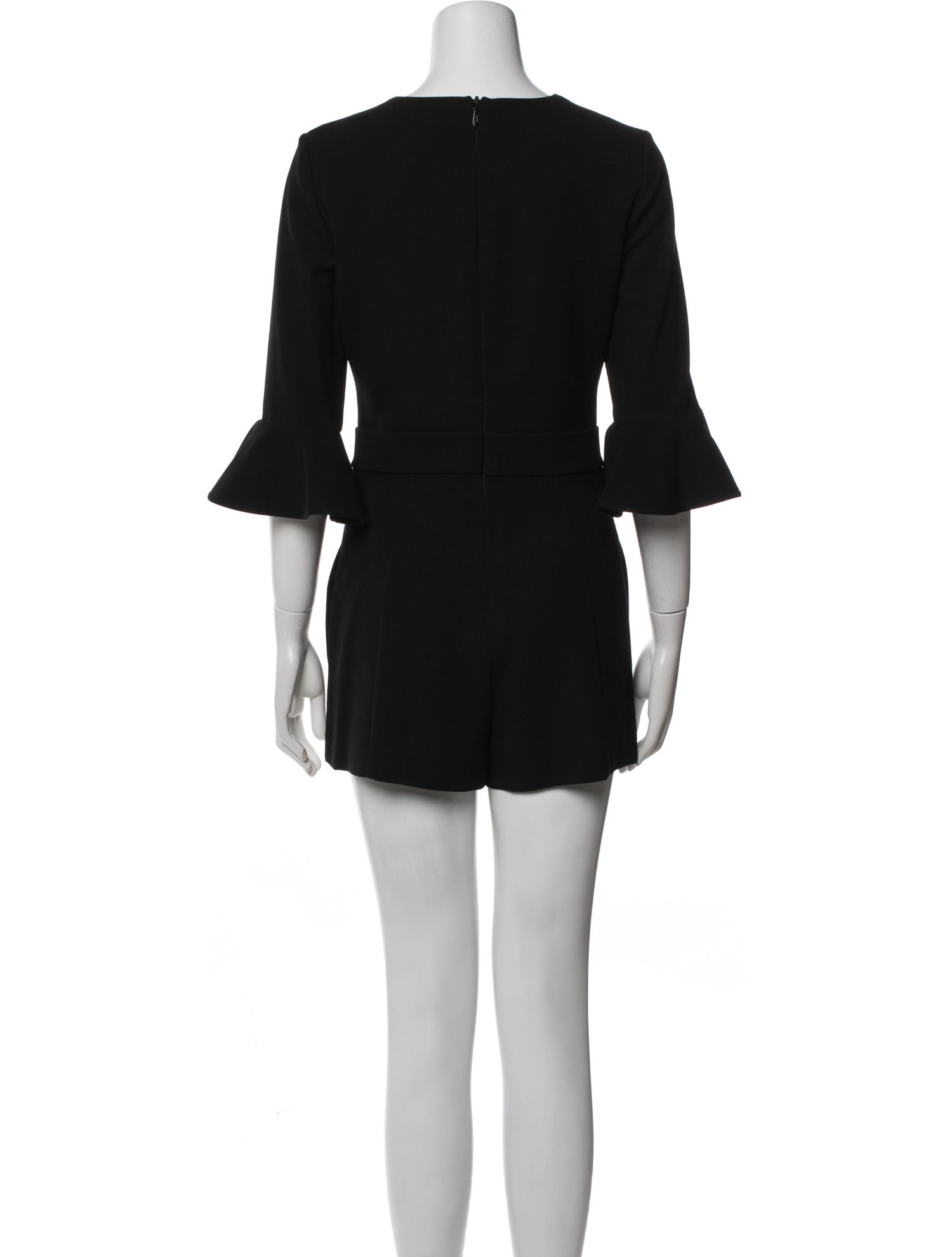 Black Halo Scoop Neck Romper